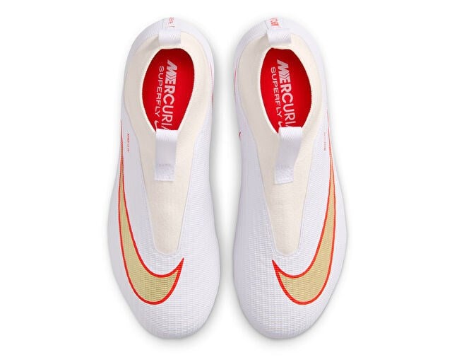 NIKE JR MERCURIAL SUPERFLY 11 ACADEMY FGMG Genç Çoklu Çim Zemin Kramponu IO1493-100 Beyaz
