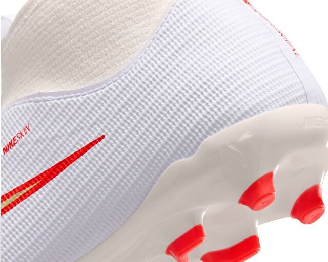 NIKE JR MERCURIAL SUPERFLY 11 ACADEMY FGMG Genç Çoklu Çim Zemin Kramponu IO1493-100 Beyaz
