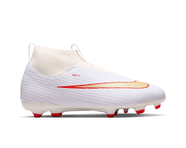 NIKE JR MERCURIAL SUPERFLY 11 ACADEMY FGMG Genç Çoklu Çim Zemin Kramponu IO1493-100 Beyaz