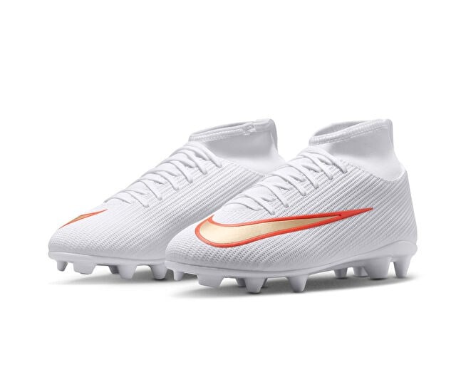 NIKE JR MERCURIAL SUPERFLY 11 CLUB FG/MG Genç Çoklu Çim Zemin Kramponu IO1552-100 Beyaz