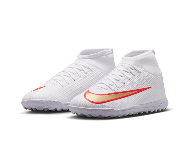 NIKE JR MERCURIAL SUPERFLY 11 CLUB TF Genç Halı Saha Ayakkabısı IO1554-100 Beyaz