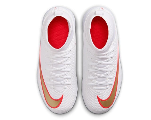 NIKE JR MERCURIAL SUPERFLY 11 CLUB TF Genç Halı Saha Ayakkabısı IO1554-100 Beyaz
