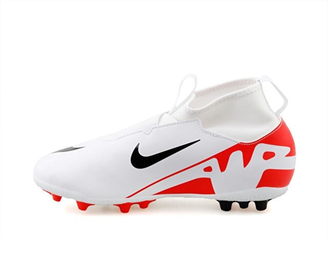 NIKE JR MERCURIAL SUPERFLY 9 ACADEMY FG/MG Genç Çoklu Çim Zemin Kramponu DJ5613-600 Beyaz