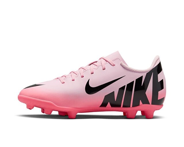 NIKE JR Mercurial VAPOR 15 CLUB FG/MG Genç Çim Zemin Kramponu DJ5958-601 Pembe