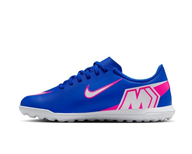 NIKE JR MERCURIAL VAPOR 16 CLUB TF Genç Halı Saha Ayakkabısı FQ8287-446 Mavi