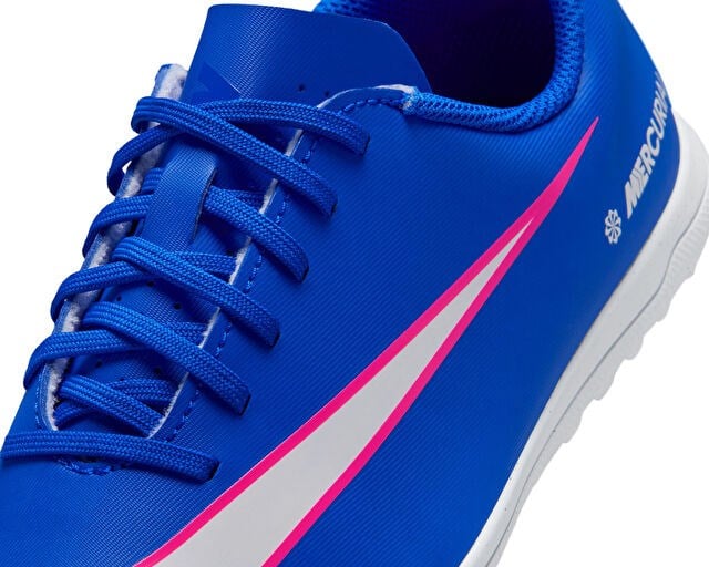 NIKE JR MERCURIAL VAPOR 16 CLUB TF Genç Halı Saha Ayakkabısı FQ8287-446 Mavi