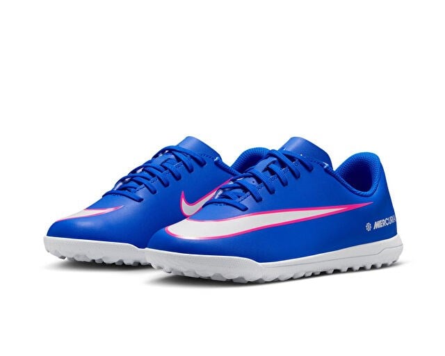 NIKE JR MERCURIAL VAPOR 16 CLUB TF Genç Halı Saha Ayakkabısı FQ8287-446 Mavi