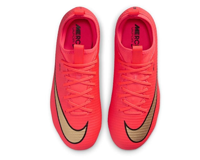 NIKE JR MERCURIAL VAPOR 17 ACADEMY FG/MG Genç Çoklu Çim Zemin Kramponu IM7359-600 Kırmızı