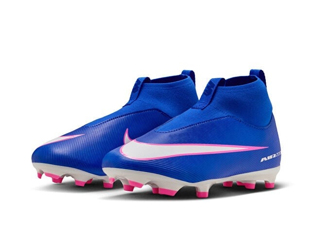 NIKE JR MERCURIAL ZOOM SUPERFLY 10 ACAD FGMG Genç Çoklu Çim Zemin Kramponu FQ8304-446 Mavi