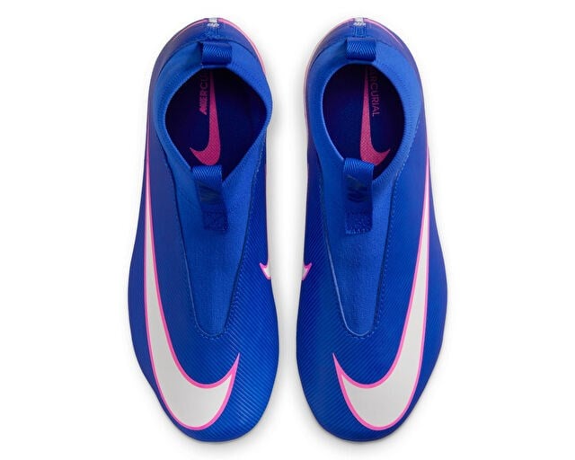 NIKE JR MERCURIAL ZOOM SUPERFLY 10 ACAD FGMG Genç Çoklu Çim Zemin Kramponu FQ8304-446 Mavi