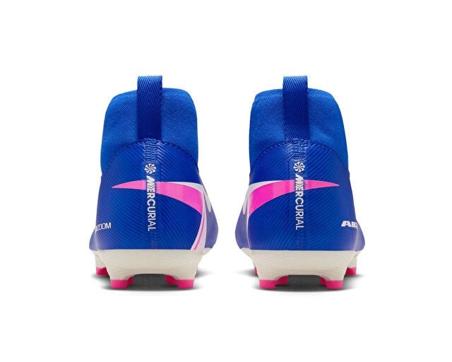 NIKE JR MERCURIAL ZOOM SUPERFLY 10 ACAD FGMG Genç Çoklu Çim Zemin Kramponu FQ8304-446 Mavi