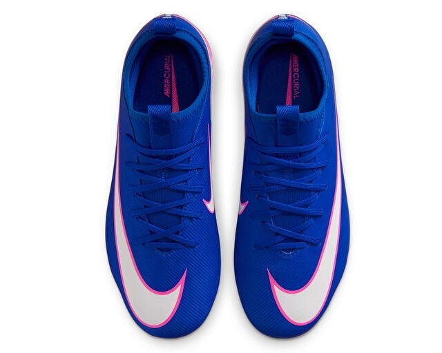 NIKE JR MERCURIAL ZOOM VAPOR 16 ACADEMY FG/MG Genç Çoklu Çim Zemin Kramponu FQ8392-446 Mavi
