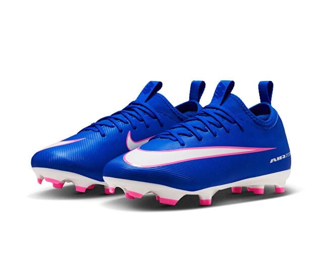NIKE JR MERCURIAL ZOOM VAPOR 16 ACADEMY FG/MG Genç Çoklu Çim Zemin Kramponu FQ8392-446 Mavi