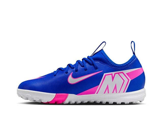 NIKE JR MERCURIAL ZOOM VAPOR 16 ACADEMY TF Genç Halı Saha Ayakkabısı FQ8284-446 Mavi