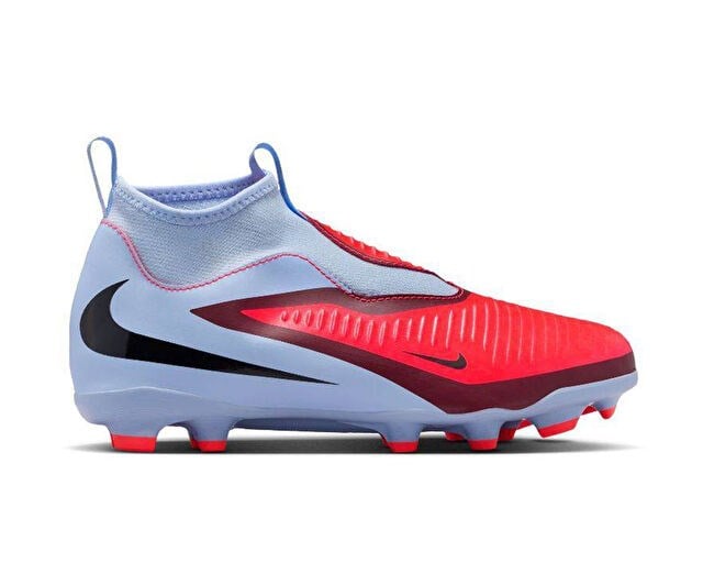 NIKE JR PHANTOM 6 HIGH ACAD FG/MG Genç Çoklu Çim Zemin Kramponu HQ2042-400 Mavi