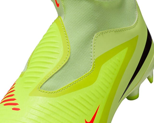 NIKE JR PHANTOM 6 HIGH ACAD FG/MG Genç Çoklu Çim Zemin Kramponu HQ2042-800 Turuncu