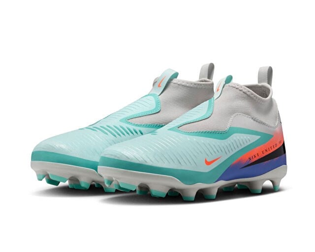 NIKE JR PHANTOM 6 HIGH ACD FGMG NU2 Genç Çoklu Çim Zemin Kramponu IB1517-300 Yeşil