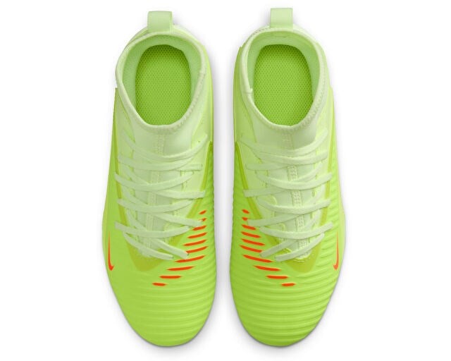 NIKE JR PHANTOM 6 HIGH CLUB FG/MG Genç Çoklu Çim Zemin Kramponu HQ2022-800 Turuncu