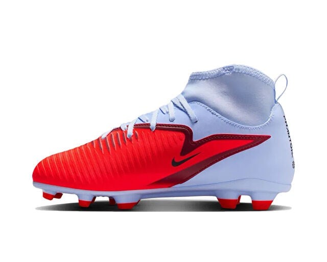 NIKE JR PHANTOM 6 HIGH CLUB FG/MG Genç Çoklu Çim Zemin Kramponu HQ2022-400 Mavi