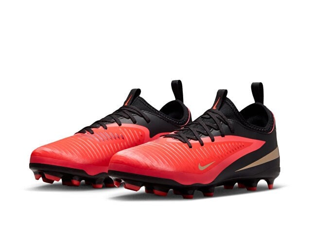NIKE JR PHANTOM 6 LOW ACAD FG/MG Genç Çoklu Çim Zemin Kramponu HM9203-600 Kırmızı