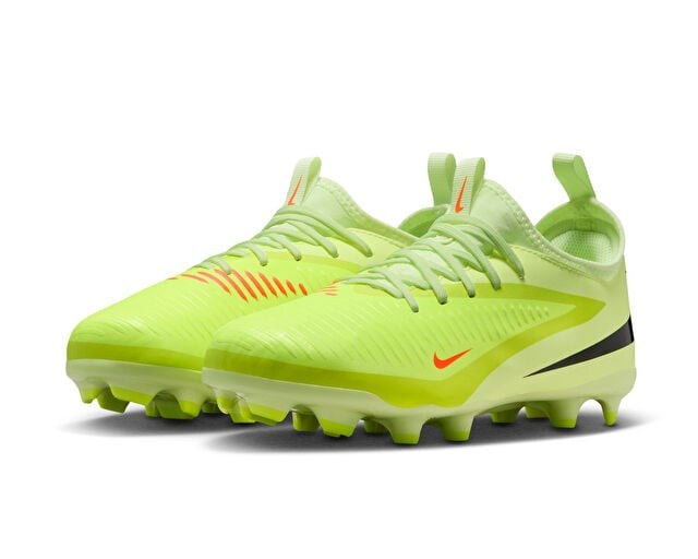 NIKE JR PHANTOM 6 LOW ACAD FG/MG Genç Çoklu Çim Zemin Kramponu HM9203-800 Turuncu