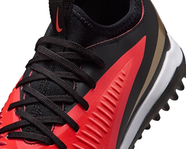 NIKE JR PHANTOM 6 LOW ACAD TF Genç Halı Saha Ayakkabısı HQ2038-600 Kırmızı