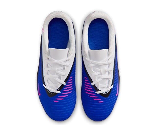 NIKE JR PHANTOM 6 LOW CLUB FG/MG Genç Çoklu Çim Zemin Kramponu HM9202-446 Mavi