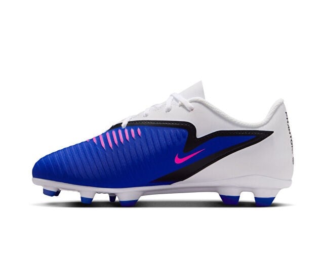 NIKE JR PHANTOM 6 LOW CLUB FG/MG Genç Çoklu Çim Zemin Kramponu HM9202-446 Mavi