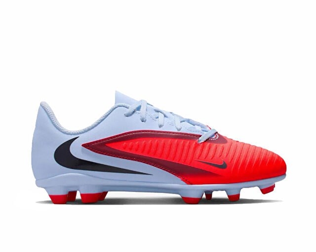 NIKE JR PHANTOM 6 LOW CLUB FG/MG Genç Çoklu Çim Zemin Kramponu HM9202-400 Mavi
