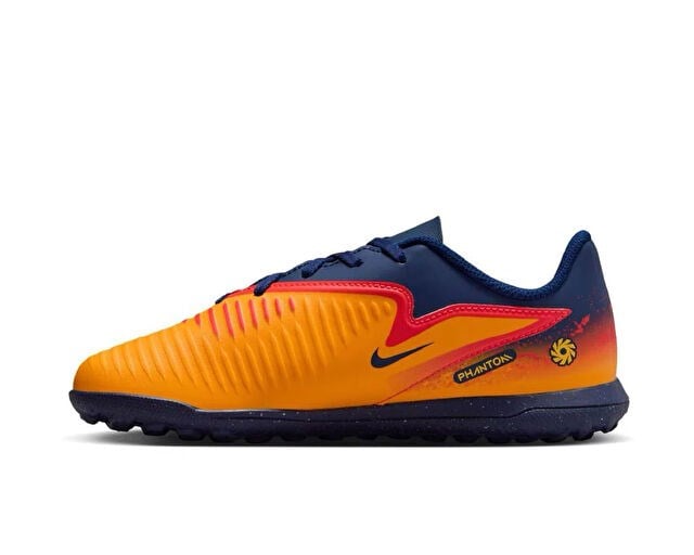 NIKE JR PHANTOM 6 LOW CLUB TF EH Genç Halı Saha Ayakkabısı II8285-800 Turuncu