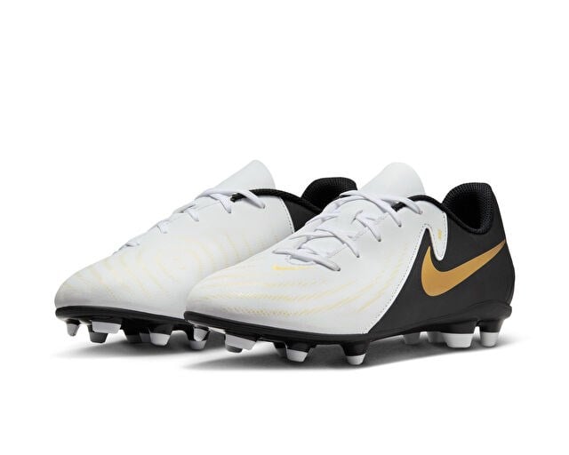 NIKE JR PHANTOM GX II CLUB FG/MG Genç Çoklu Çim Zemin Kramponu FJ2600-100 Beyaz