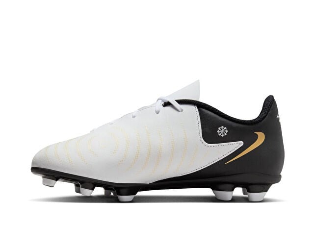 NIKE JR PHANTOM GX II CLUB FG/MG Genç Çoklu Çim Zemin Kramponu FJ2600-100 Beyaz