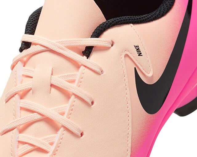 NIKE JR PHANTOM GX II CLUB FG/MG Genç Çim Zemin Kramponu FJ2600-800 Pembe