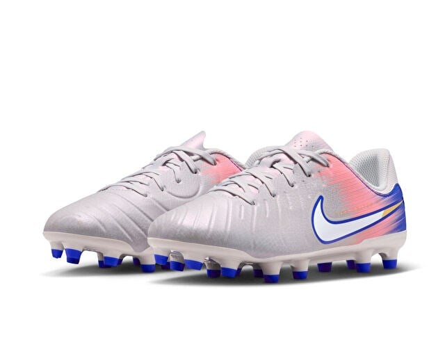 NIKE JR TIEMPO LEGEND 10 ACADEMY FG/MG NU2 Genç Çoklu Çim Zemin Kramponu IB2459-001 Siyah