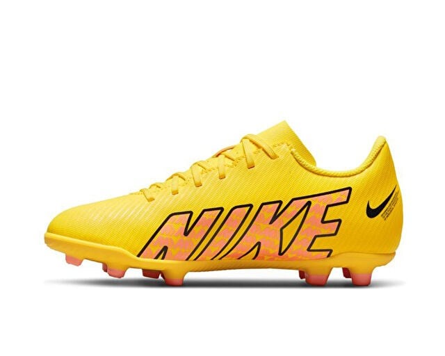 NIKE JR VAPOR 15 CLUB FG/MG Genç Çoklu Çim Zemin Kramponu DJ5958-780 Sarı