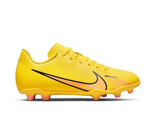 NIKE JR VAPOR 15 CLUB FG/MG Genç Çoklu Çim Zemin Kramponu DJ5958-780 Sarı