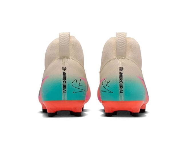 NIKE JR ZM MERCURIAL SUPERFLY 10 ACAD FGMG SK Genç Çoklu Çim Zemin Kramponu IB4439-100 Beyaz