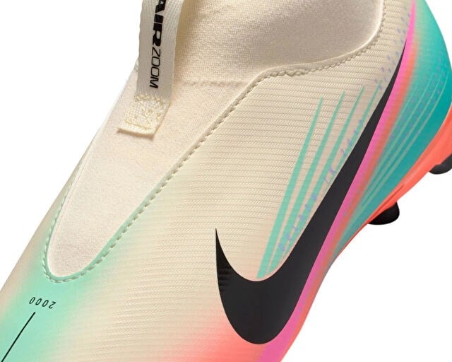 NIKE JR ZM MERCURIAL SUPERFLY 10 ACAD FGMG SK Genç Çoklu Çim Zemin Kramponu IB4439-100 Beyaz