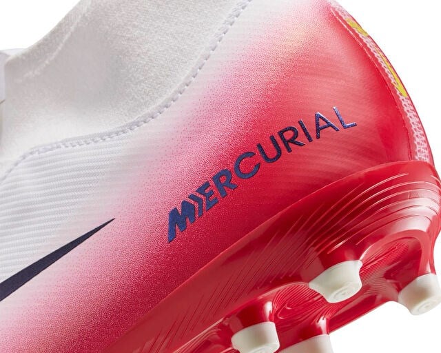 NIKE JR ZM MERCURIAL SUPERFLY 10 ACD FGMG LV8 Genç Çoklu Çim Zemin Kramponu HM8956-600 Kırmızı