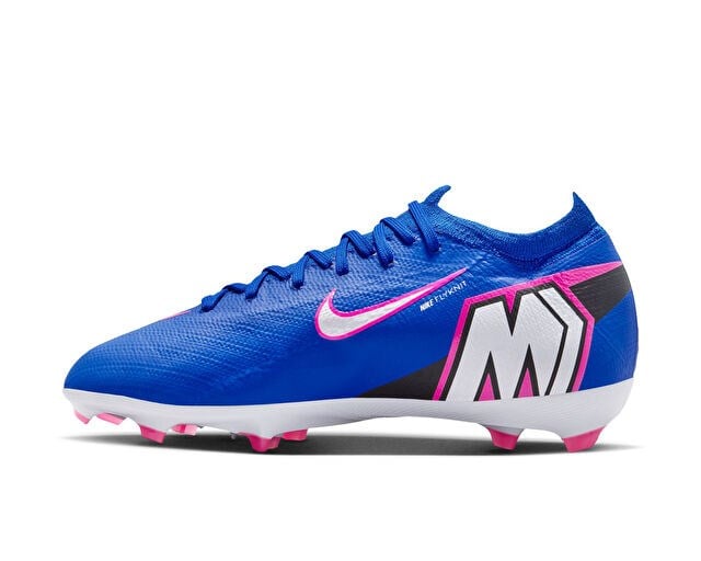 NIKE JR ZM MERCURIAL VAPOR 16 PRO FG Genç Çim Zemin Kramponu HF5448-446 Mavi