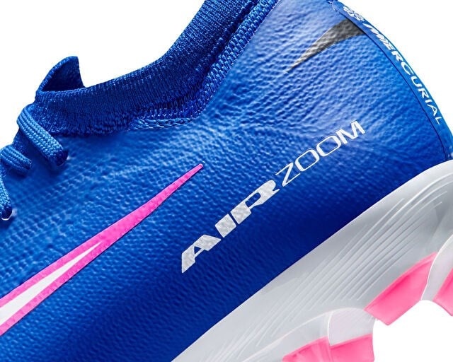 NIKE JR ZM MERCURIAL VAPOR 16 PRO FG Genç Çim Zemin Kramponu HF5448-446 Mavi