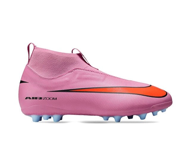 NIKE JR ZOOM MERCURIAL SUPERFLY 10 ACADEMY AG Genç Sert Zemin Kramponu FQ8308-600 Kırmızı