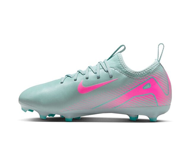 NIKE JR ZOOM VAPOR 16 ACADEMY FG/MG Genç Çim Zemin Kramponu FQ8392-301 Mavi