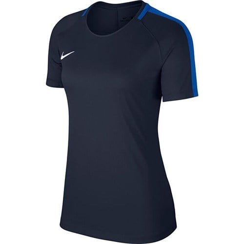 Nike Kadın Futbol Tişörtü W Nk Dry ACDMY18 Ss Lacivert