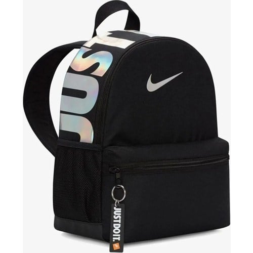Nike Kadın Sırt Çantası DR6091-017Y Nk Brsla Jdı Mını Bkpk Küçük Boy Gümüş Siyah Gri Özellikli Model