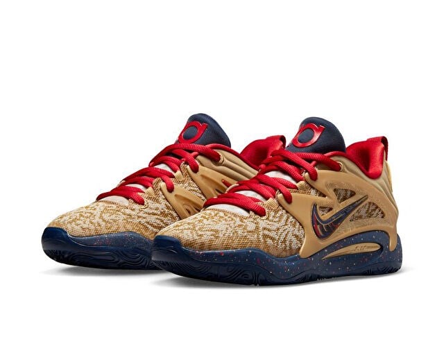 NIKE KD15 Unisex Basketbol Ayakkabısı DC1975-700 Sarı
