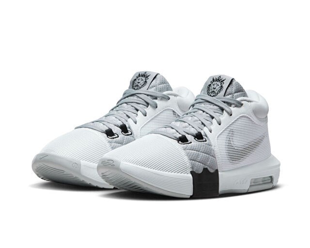 NIKE LEBRON WITNESS 8 Unisex Basketbol Ayakkabısı FB2239-100 Gri