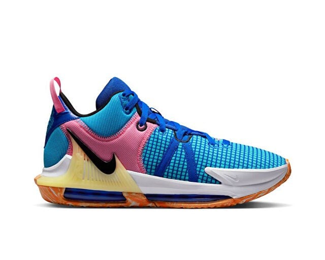 NIKE LEBRON WITNESS VII Unisex Basketbol Ayakkabısı DM1123-400 Çok Renkli