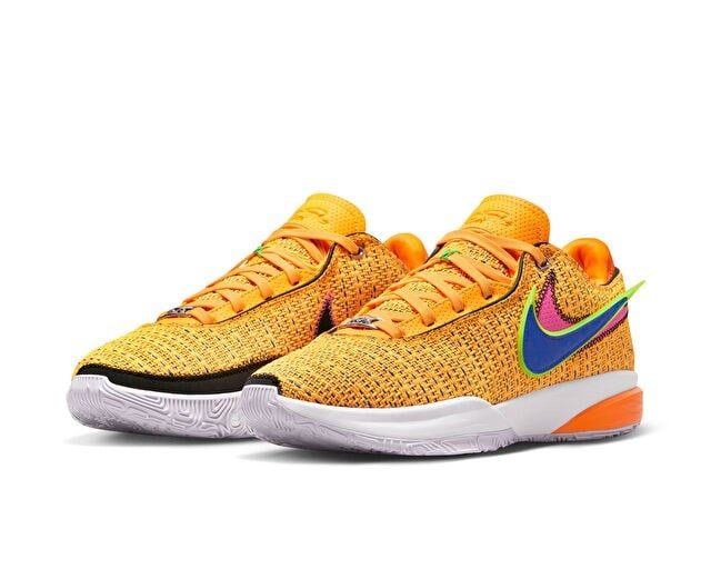 NIKE LEBRON XX Unisex Basketbol Ayakkabısı DJ5423-801 Turuncu