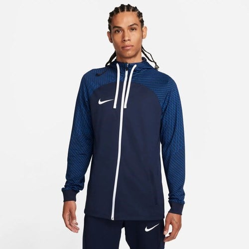 Nike M Dri-Fıt Strıke23 Hooded Track Jacket Knit Dr2571-451 Lacivert Erkek Eşofman Üstü